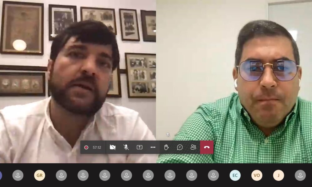 alcalde Pumarejo y secretario Gestión Social CPS