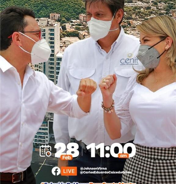 Invitación evento del agua de la Alcaldía y la Gobernación