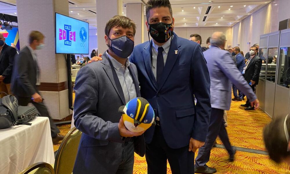 Alcalde en reunión Panamericanos