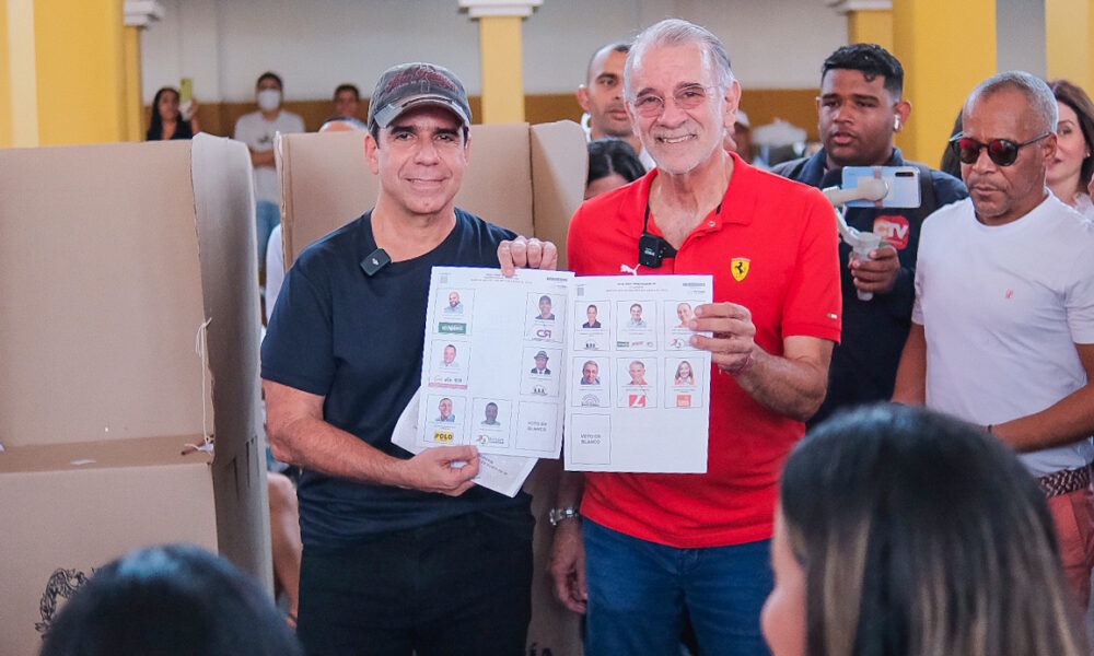 Eduardo Verano Alex Char día de Votación 03