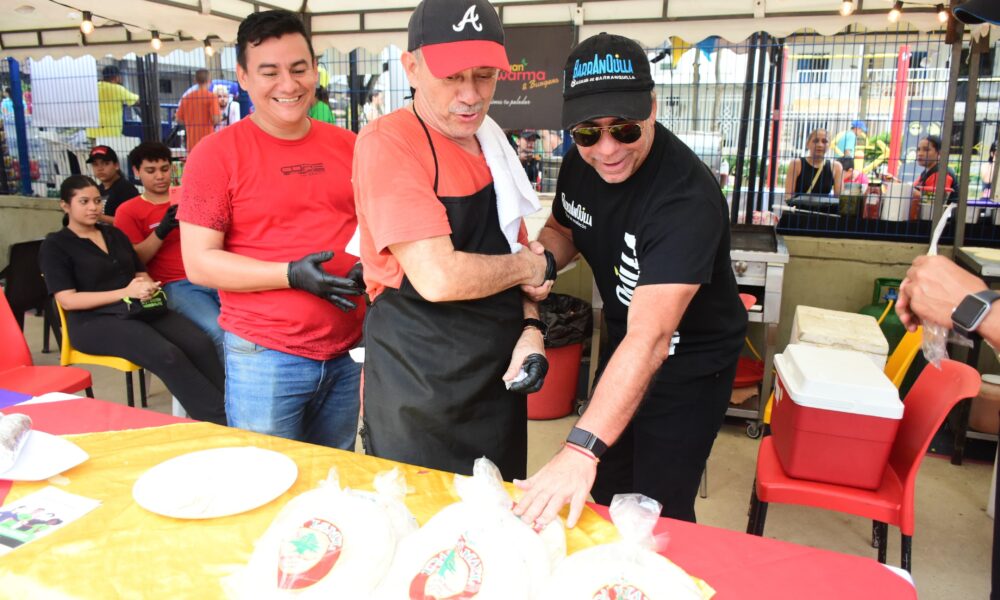 Alcalde y emprendedores