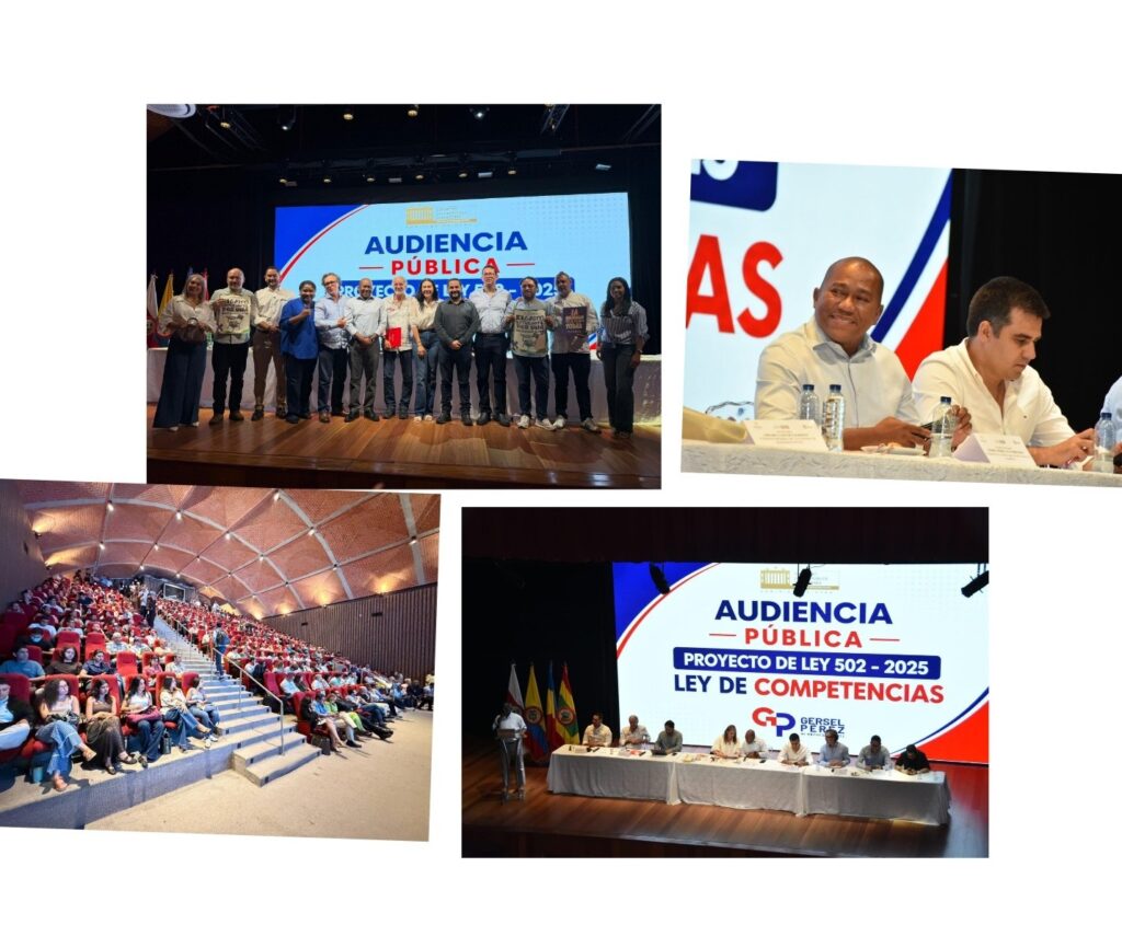 Más de 400 voces participaron en la audiencia pública de la Ley de Competencias del SGP 42 726744