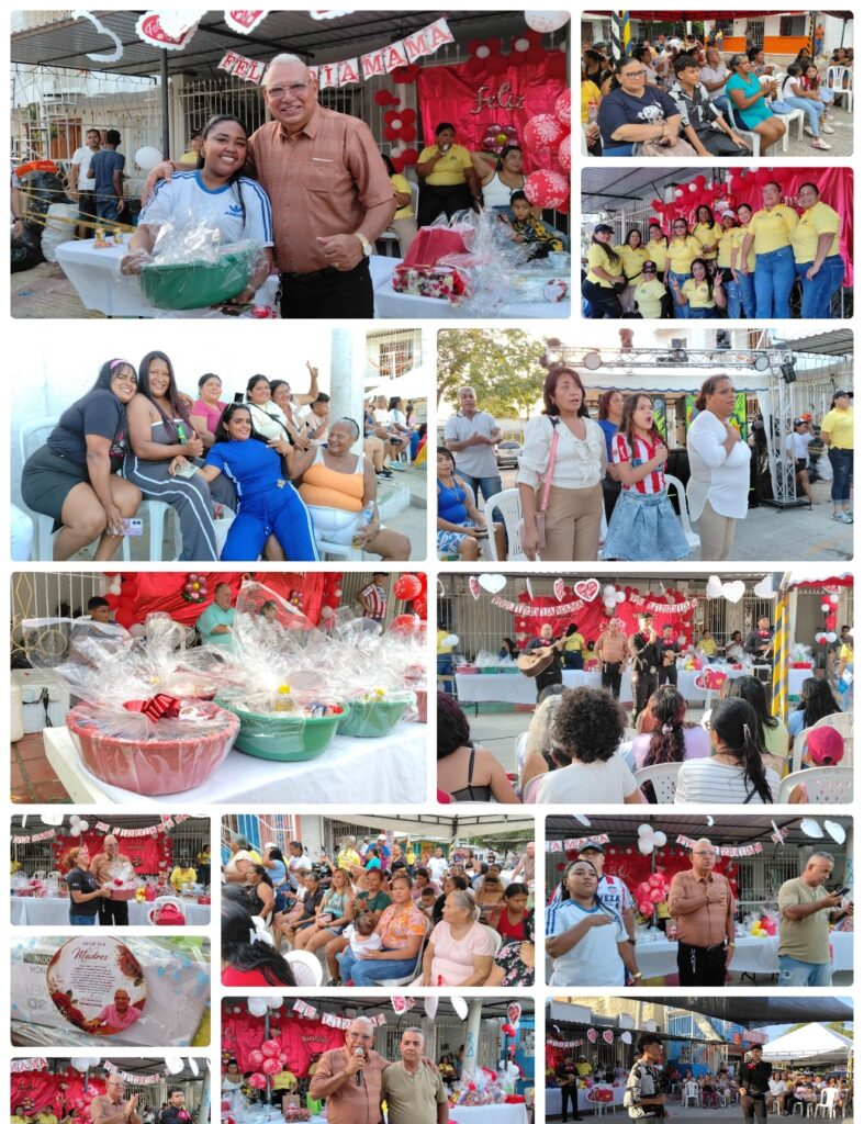 Edgardo Acuña Díaz celebró el Día de las Madres con vecinas del barrio Santa María 42 788118