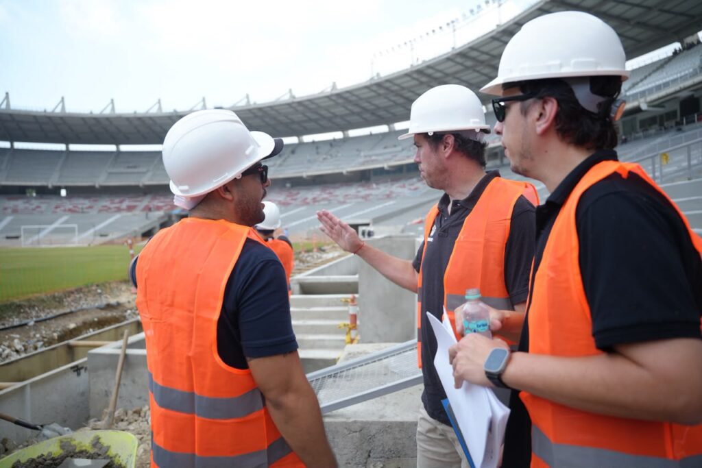 Barranquilla albergará la mejor final de la Sudamericana: esto evaluó la CONMEBOL en el Supermetro 42 Inspeccion Conmebol 1