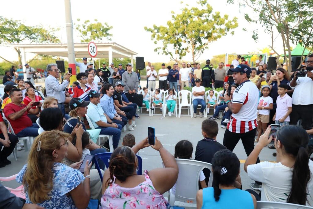Alcalde Char entregó un nuevo parque en Caribe Verde, que se suma a obras de educación, seguridad y movilidad del sector 43 Parque Ciudad Caribe 5