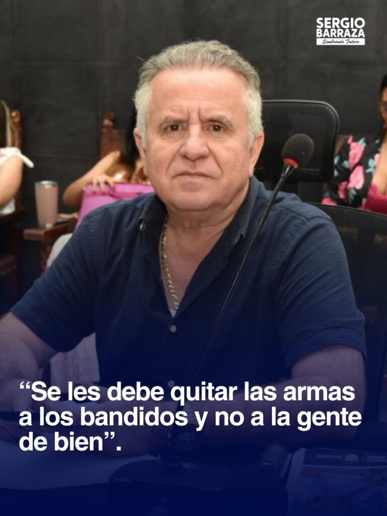 Diputado Sergio Barraza respalda decreto del Gobierno Nacional que levanta suspensión al porte legal de armas 42 IMG 20260708 WA0011 768x1024 1